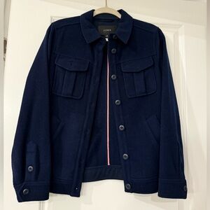 J. Crew Navy Utility Jacket